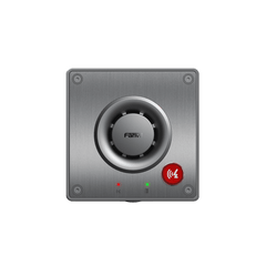 Video Intercom IP para Exterior / Cámara 4 Megapixel (1080p) / HDR e Iluminación IR / Altavoz 5W y Doble Micrófono con Reducción de Ruido / Panel Acero Inoxidable y Cuerpo Aluminio / IP66 e IK10 / PoE+ / 2 Líneas SIP