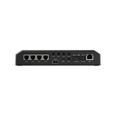 Modulo para camaras pinhole lentes remotos AI 4 Canales 2MP / Análisis Inteligente IVA / WiseStream AI / 4 Entradas Audio / PoE+ / Secure Element FIPS 140-3