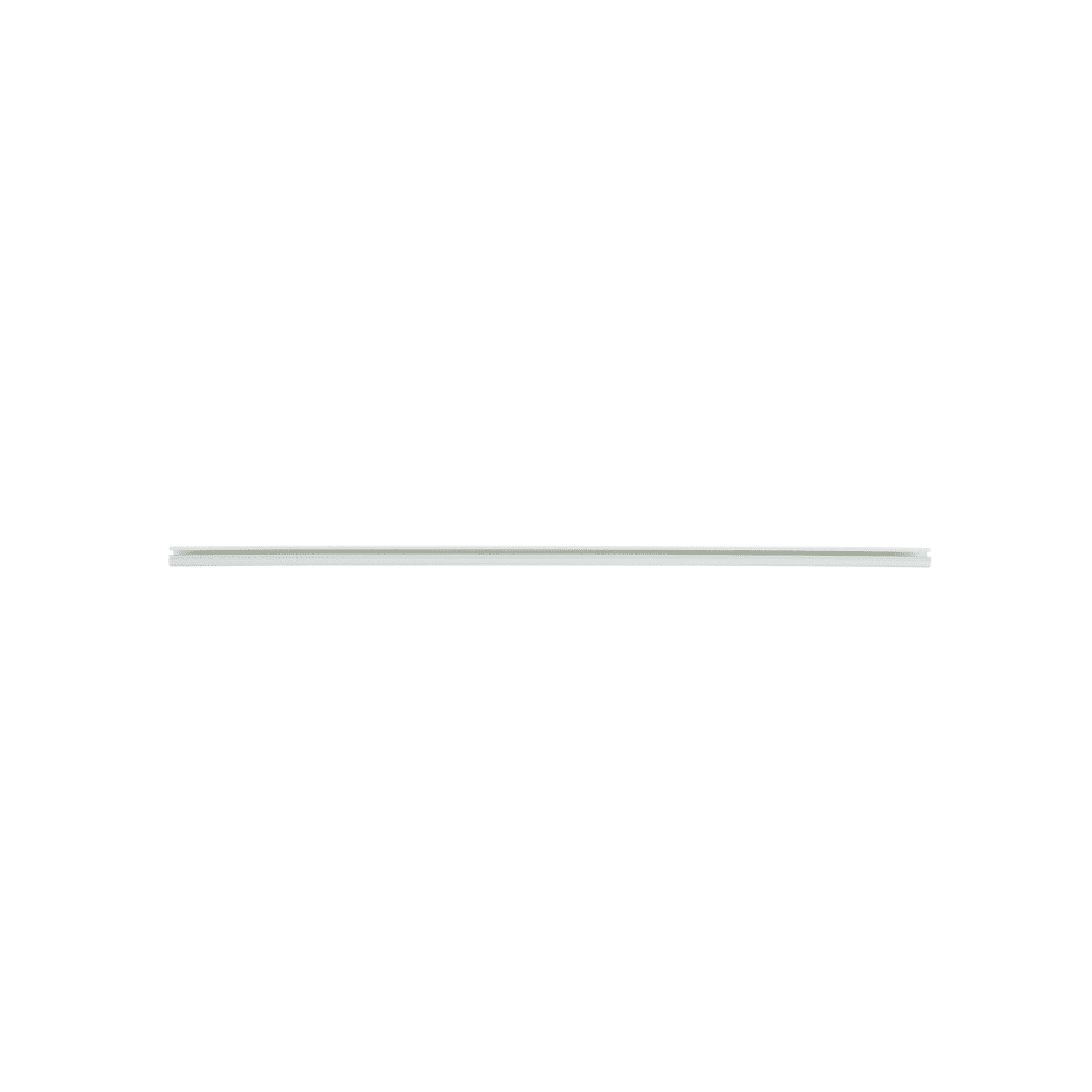 Canaleta LD3 de PVC rígido, con cinta adhesiva para instalación sin herramientas, 19.6 x 12 x 1828.8 mm, Color Blanco