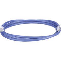 Cable de Parcheo UTP, Cat6A, 24 AWG, CM, Color Azul, 4 ft.