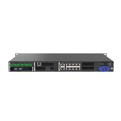 Procesador AVoIP de Doble Flujo / Transmisión Primaria InstSight y Secundaria H.264/H.265 / Decodificación Distribuida / Gestión Centralizada / Sincronización Nanosegundos / 10 Puertos Gigabit / 6.5 Millones de Píxeles /
