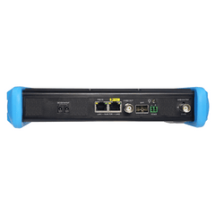 Tester de Video Profesional | Pantalla 7"|  Prueba IP/HD/Analógicas | TVI/CVI/AHD/CVBS | IP ONVIF | 4K/8K | H.264/H.265 | HDMI | PTZ | Scanner IP | TDR | Salidas 12V/24V/PoE | Activación Simultanea.