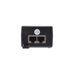 Inyector Hi-PoE 60W / 2.5 Gigabit Ethernet / 2 Puertos 2.5GBASE-T / Alimentación de Alto Rendimiento / Plug & Play / Sobremesa o Pared