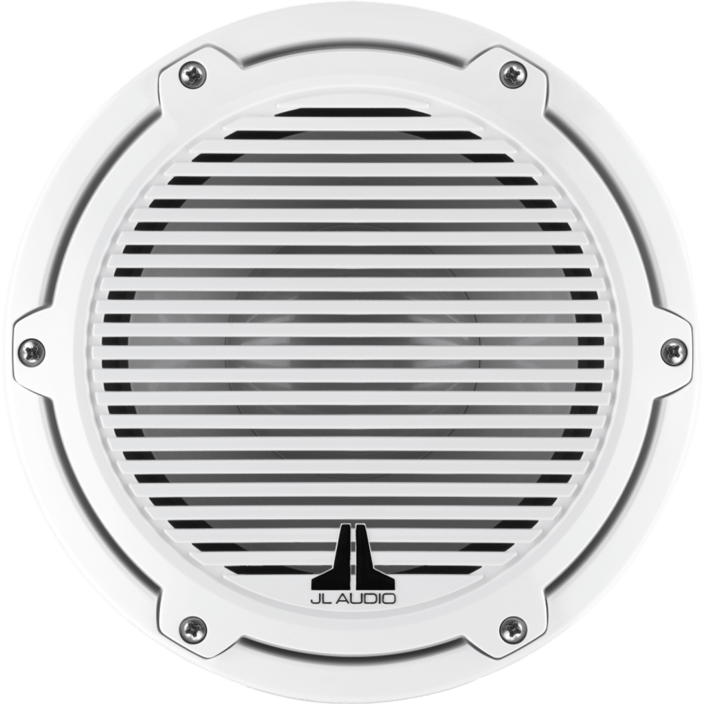 Subwoofer Náutico 8" / 200 W RMS / 4 &Omega; / Polipropileno Relleno de Mica / Deflector Infinito o Caja Sellada / Rejilla Clásica Blanca / Marino IPX6