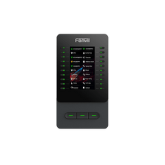 Módulo de Expansión EM60 con Pantalla a Color / 4.3 Pulgadas 480x272 / 60 Teclas Programables DSS / USB Tipo-C / Compatible con V65-V66-V66 Pro / Cascada hasta 4 Módulos / Con Soporte Ajustable