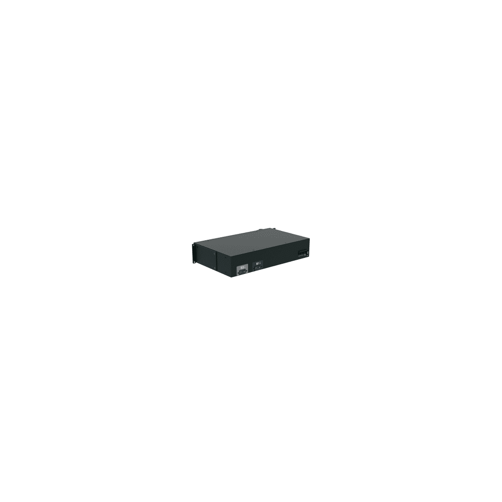 PDU Monitoreable (MI) para Distribución de Energía, Enchufe de Entrada NEMA L5-30P, Con 16 Salidas 5-20R, Horizontal 19 in, 120 Vca, 30 Amp, 2 UR