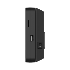 Terminal Min Moe WiFi / Touch de Reconocimiento Facial y Huella con Batería de Respaldo Incluida / ASISTENCIA y Control de ACCESO / 1500 Rostros, 3,000 Huellas y 3,000 tarjetas /  Lee códigos QR / Videoportero / Detección de Cubreboca
