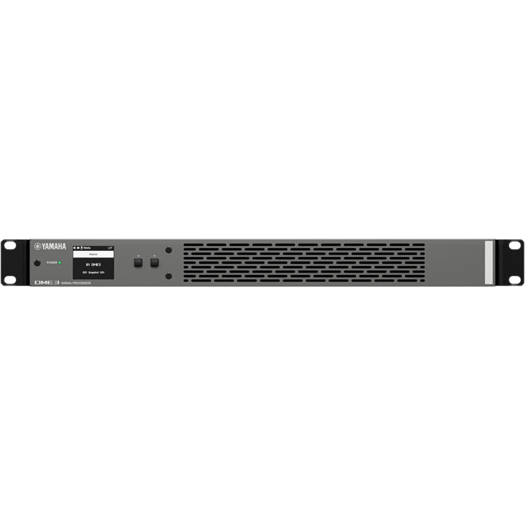 Procesador de Audio Digital | 8 Entradas y 4 Salidas Analógicas | 4 Canales I/O Flexibles | 16 x 16 Dante I/O | USB 2 x 2 | DSP
