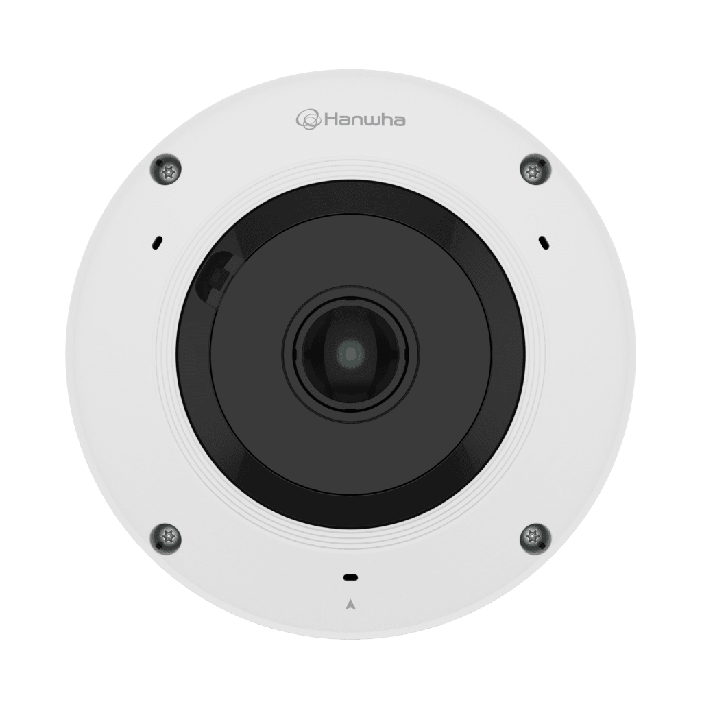 Camara IP Fisheye interior Con IA resolucion maxima 12MP  / Vision seleccionable 360° o 185° / Dual NPU / WDR 120 dB / IR 20 m / IP42 / ONVIF / PoE+ / Compatible con OnCloud