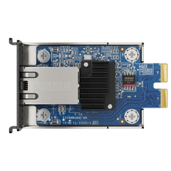 Adaptador de Ethernet E10G18-T1 | 10 Gbps / Compatible con PCIe 3.0 y 2.0 | Autonegociación de 4 u 8 Canales | Perfil Bajo y Altura Completa | Compatibilidad con Synology DSM 6.1.7 o Posterior.
