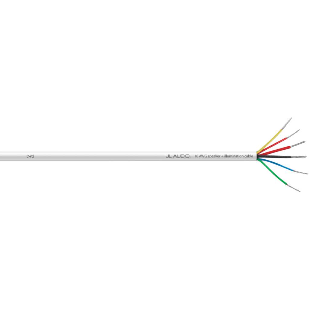 Cable Multifunción / 25 pies (7.62 m) / 6 Conductores / 2 × 16 AWG + 4 × 20 AWG / Cobre OFC Estañado / Cubierta PVC Grado Marino / Color Blanco