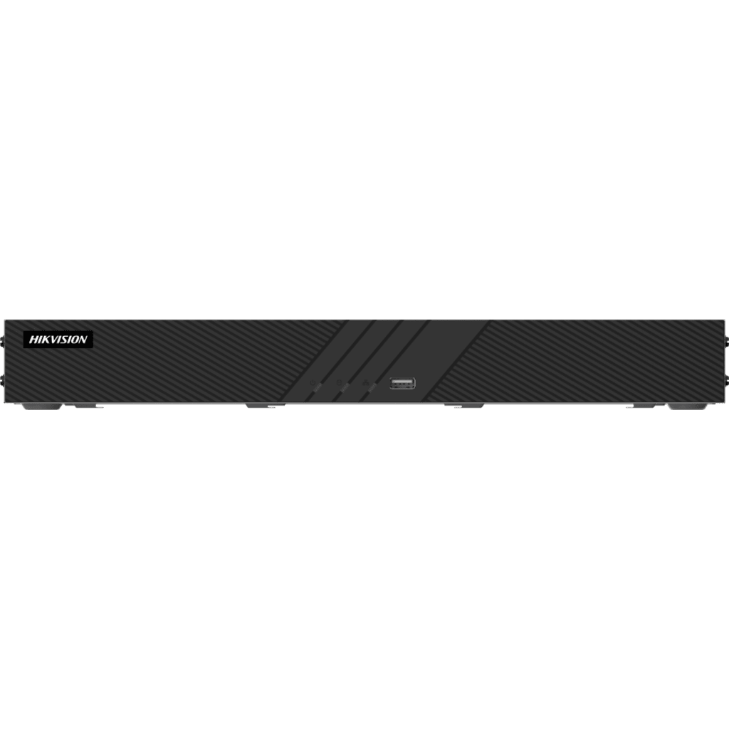 NVR 8 Megapixel (4K) (Compatible con Cámaras ACUSENSE) / 8 canales IP  / 2 Bahía de Disco Duro / Salida de Vídeo en 4K