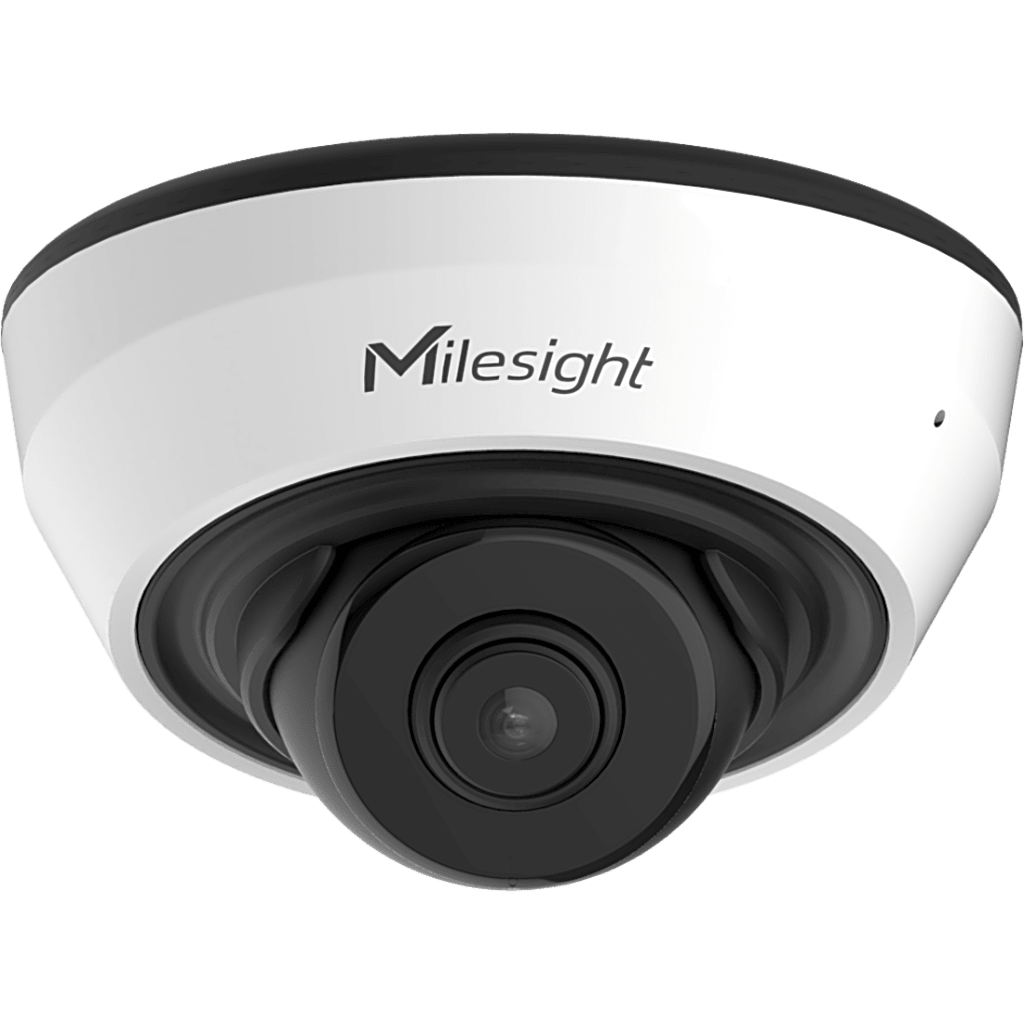 Cámara Mini Domo IR con IA / 2 Megapixel (1080p) / Starlight 0.005 Lux / WDR 120 dB / Lente 4 mm / Micrófono Integrado / Almacenamiento microSD 1 TB / PoE / NDAA / ONVIF G-S-T-M