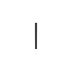 Organizador Vertical PatchRunner™, Sencillo (Solo Frontal), Para Rack Abierto de 45 Unidades, 8 in de Ancho, Color Negro
