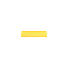 Canaleta FiberRunner™ 4X4, de PVC Rígido, Color Amarillo, 3 m de Largo