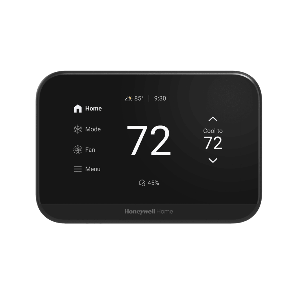 Termostato Inteligente ElitePRO S900 / Pantalla Táctil 4.3 pulgadas / WiFi + Bluetooth + Matter / Control 3H/2C Bomba Calor o 2H/2C Convencional / Sensor Humedad / Diseño Elegante Blanco o Negro / ENERGY STAR