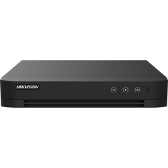 DVR 4 Canales TURBOHD + 2 Canales IP / 5 Megapixel Lite - 3K Lite / Audio Bidireccional  / ACUSENSE (Evista falsas alarmas) / 1 Bahía de Disco Duro / Salida de Video en Full HD