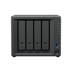 NAS Dispositivo de Protección de Datos Synology ActiveProtect DP340 | 14.5 TB de Capacidad de Copia de Seguridad | RAID 5 con 4 HDD de 8 TB | RAID 1 con 2 SSD de 400 GB | Puerto RJ-45 de 10 GbE | Protección contra Ransomware | Inmutabilidad