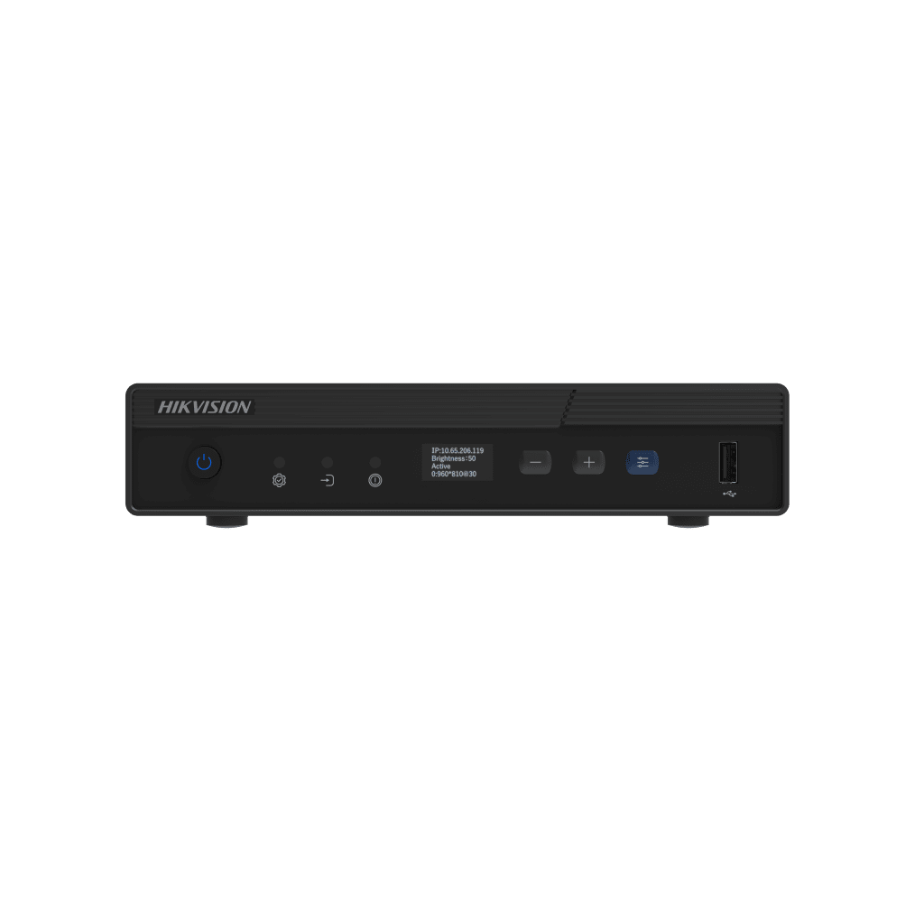 Controlador LED para Videowall / Configuración WEB / Android Interconstruido / 6 Puertos de Video RJ45 / Compatible con Paneles LED Hikvision