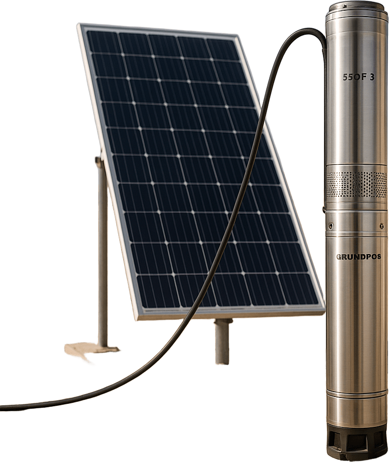 Kit de Bombeo Solar para bomba 6SQF-3