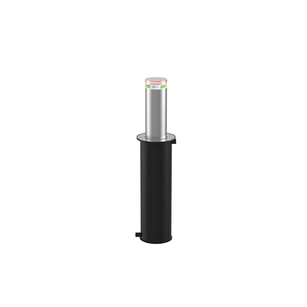 Bolardo Automático de Seguridad / Hidráulico / 219 mm Diámetro / Elevación 600 mm (23.6 in) / 4 Segundos Operación / IP68 / Control Remoto 100 m (328 ft) / LED Integrado