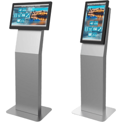 Montaje tipo Kiosko Para Pantallas Indoor Peerless-AV / Base Rectangular / Puertas con Seguridad / Gestión Interna de Cables / Compatible con formato VESA 100x100 a 200x200 (pantalla no incluida)