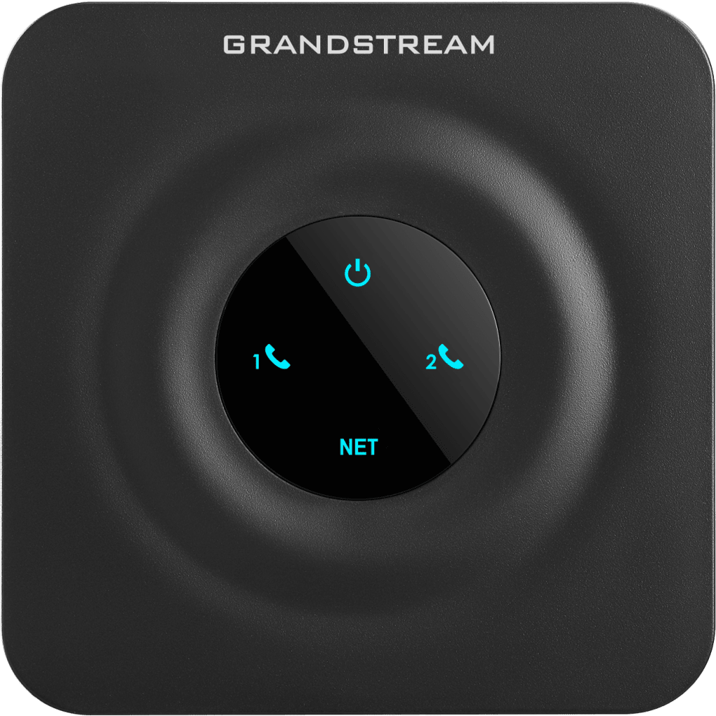 Adaptador de Teléfonos Analógicos ATA / 2 Puertos FXS (Conectar Teléfono Análogo) / Soporta 2 Perfiles SIP / Ethernet 10/100Mbps / Seguridad TLS y SRTP / Conferencia de Voz 3 Vías /