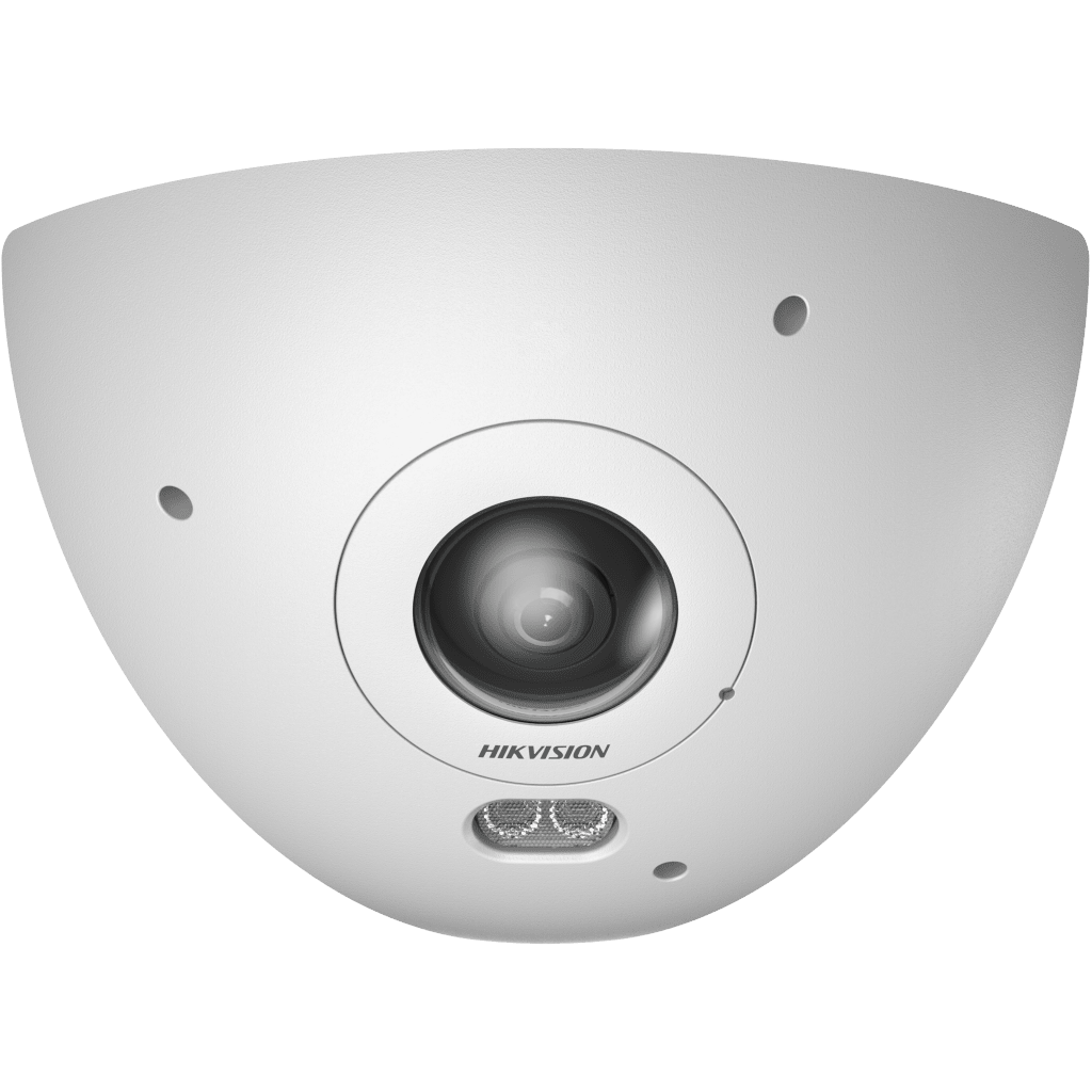 Cámara Fisheye Network DeepinView 6 MP / 360° Panorámica / 2560 × 2560 / IR 15 m (49.2 ft) / IP67 IK10 / Audio Bidireccional / Deep Learning / Heatmap / 20 Modos Visualización