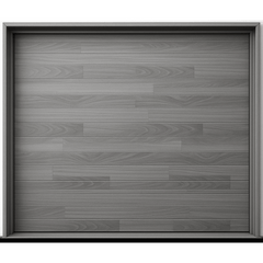 Puerta de Garage de Alta Calidad / Estilo Americano / Acabado Laminado PREMIUM / Color Gris / 18x8 Pies.