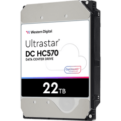 Disco Duro Data Center Ultrastar / 22 TB / 7200 RPM / 6 Gb/s SATA - 12 Gb/s SAS / HelioSeal con Helio / OptiNAND con Flash iNAND / ArmorCache / 2.5M Horas MTBF / 5 Años Garantía