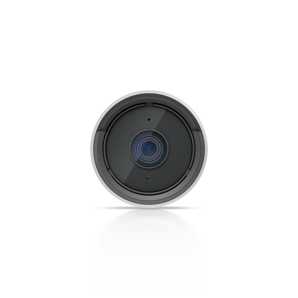Cámara UniFi Protect G6 Bullet Color Blanco, PoE, 1.8" 4K, AI Multi-TOPS, Visión Nocturna IR 30m, Protección IP66, Reconocimiento Facial y Placa, Montaje en Pared, Techo, Poste