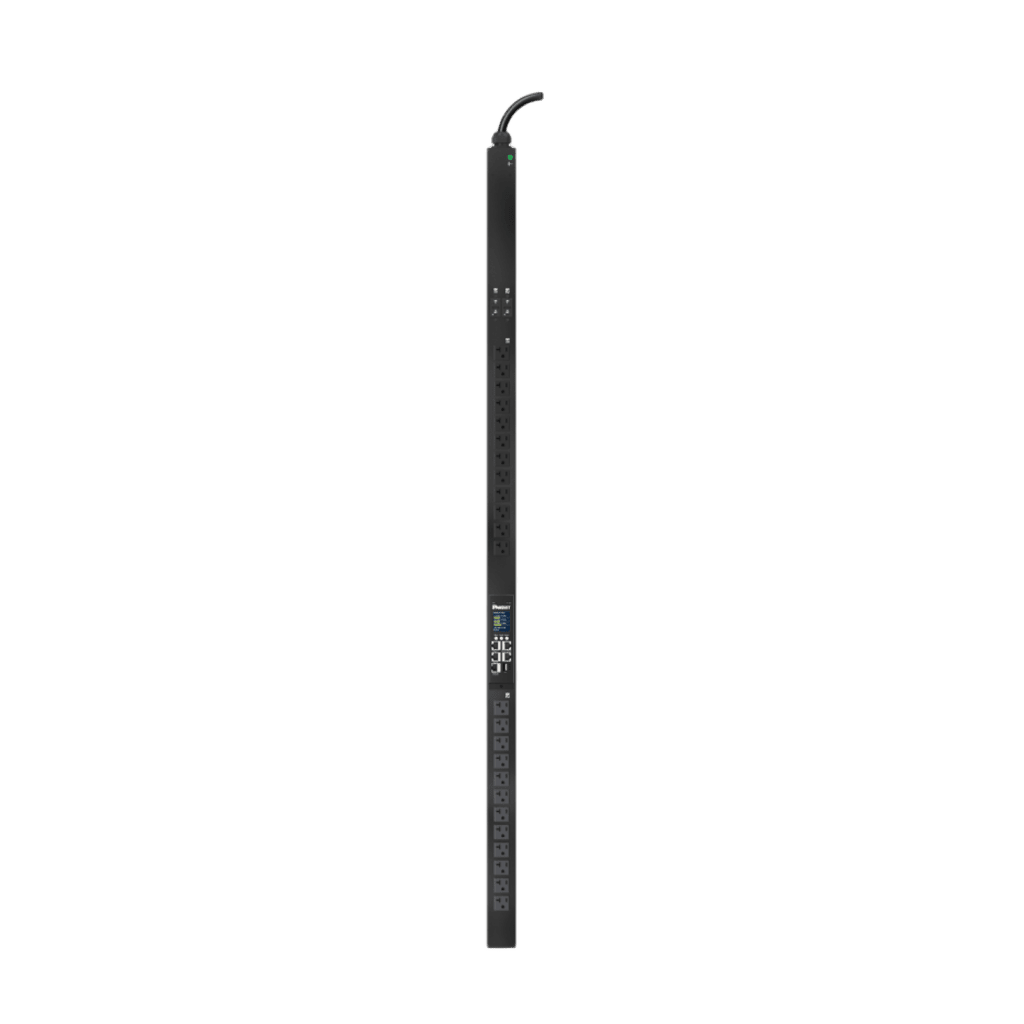 PDU ES2P Monitoreable (MI) para Distribución de Energía, Enchufe de Entrada NEMA L5-30P, Con 24 Salidas NEMA 5-20R, de Instalación Vertical, 120 Vca, 30 Amp