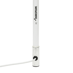 Antena Marina VHF SHAKESPEARE 5101 / Fibra de Vidrio / 6 dB / 50 W / Cable RG-58 4.5 m (15 ft) / Soporte Latón Cromado / 2.4 m (7.9 ft)