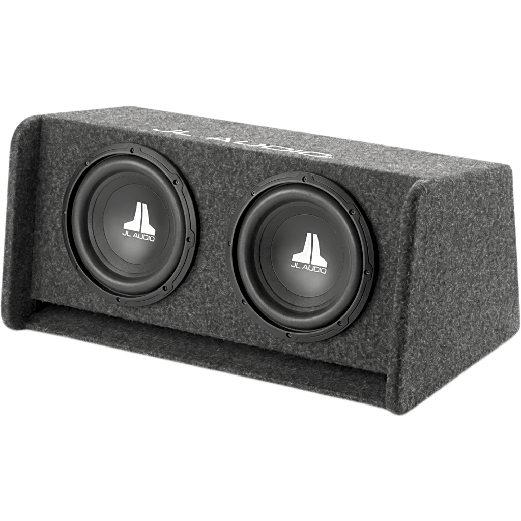 Subwoofer W0v3 dual de 10 pulgadas / Car Audio / 300 W RMS (Simple) o 600 W RMS (Dual) / Impedancia 2 ohm o 4 ohm / Carcasa con Puertos de Ranura / Polipropileno Relleno de Minerales / Terminal con Botones
