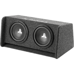 Subwoofer W0v3 dual de 10 pulgadas / Car Audio / 300 W RMS (Simple) o 600 W RMS (Dual) / Impedancia 2 ohm o 4 ohm / Carcasa con Puertos de Ranura / Polipropileno Relleno de Minerales / Terminal con Botones