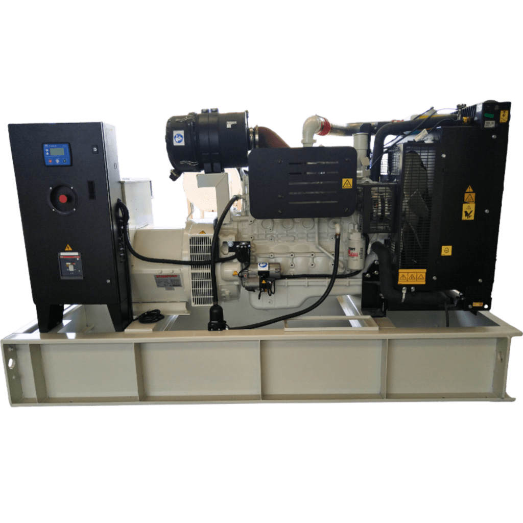 Planta de Emergencia Diesel/ 212 KW  (265 KVa) Emergencia/ 181 KW (226KVa) Continuo/ Trifásico 4 Hilos /  220V/127 / Motor Cummins QSB7G5 6 Cilindros / Generador Stamford UCI274H/ Control PEM-CAP / Transferencia Automática/ Tanque