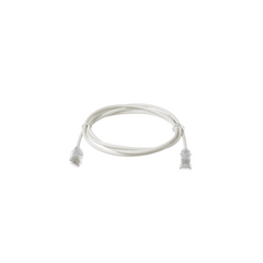 Cable de Parcheo TX6, UTP Cat6, Diámetro Reducido (28AWG), Color Blanco Mate, 4.57 Metros (15 Pies)