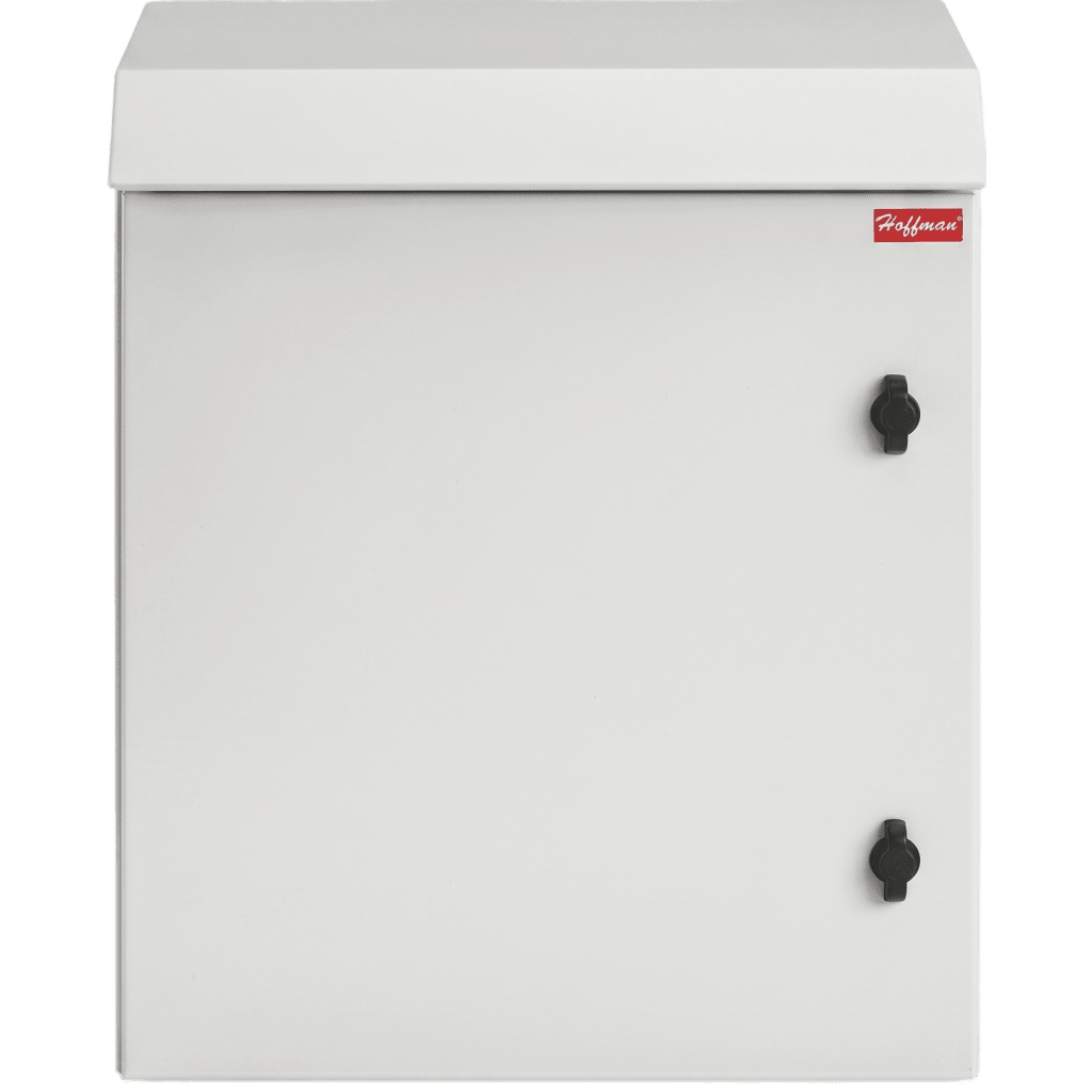 Gabinete Rack 12 UR ProTek Tipo 3R Exterior con Ventiladores y Termostato / 61.2 cm x 60 cm x 61 cm (24.09 in x 23.6 in x 24 in) / Acero Gris RAL 7035 / Protección IP32 IK10