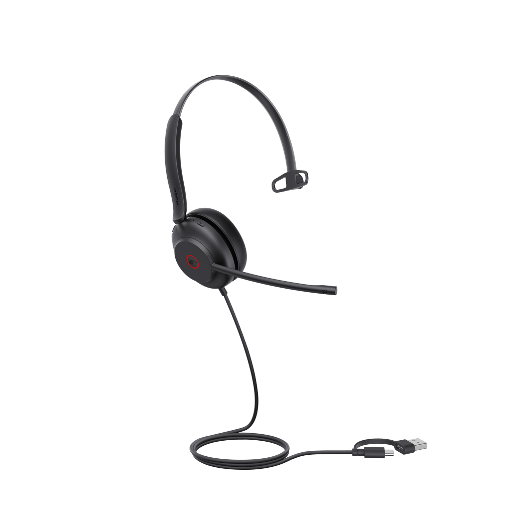 Yealink UH35 Mono, versión Microsoft Teams, cancelación de ruido USB-C/A con indicador de ocupado