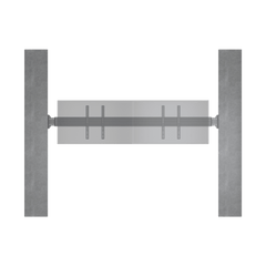 Sistema de Montaje en Pared / Rieles 2000 mm (78.7 in) / Estructura Modular / Soporte Ajustable / Incluye Herramientas y Tornillería Completa