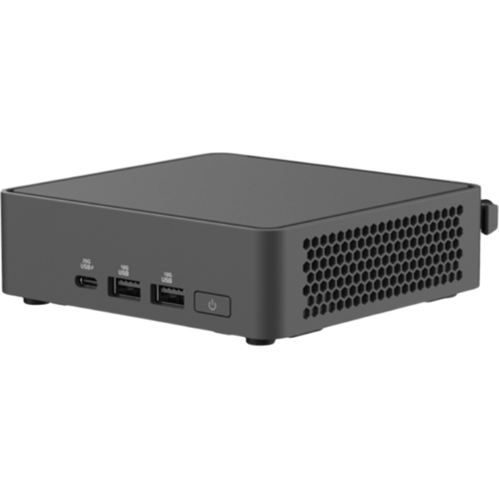 Mini PC ASUS NUC 15 Pro / Intel Core 7 240H / Incluye Memoria Ram SSD y Sistema Operativo / Wi-Fi 7 / Bluetooth 5.4 / 2.5GbE / 4x Pantallas 4K / Thunderbolt 4