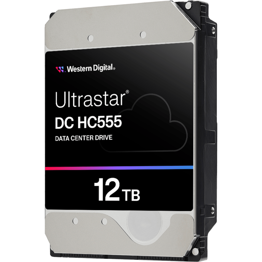 Disco Duro Enterprise 12 TB / Wester Digital (WD) / Serie Ultrastar / Recomendado para Data Center y NVRs de Alta Capacidad / Alto Performace