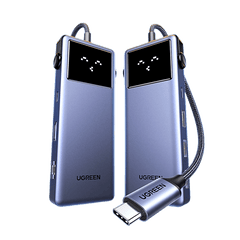 Hub USB-C 7 en 1 / USB-C a HDMI 4K 60Hz / 2x USB-A 3.0 + USB-C 3.0 + USB-A 2.0 / Gigabit Ethernet / PD 100W / Cable 20 cm (7.9 in)