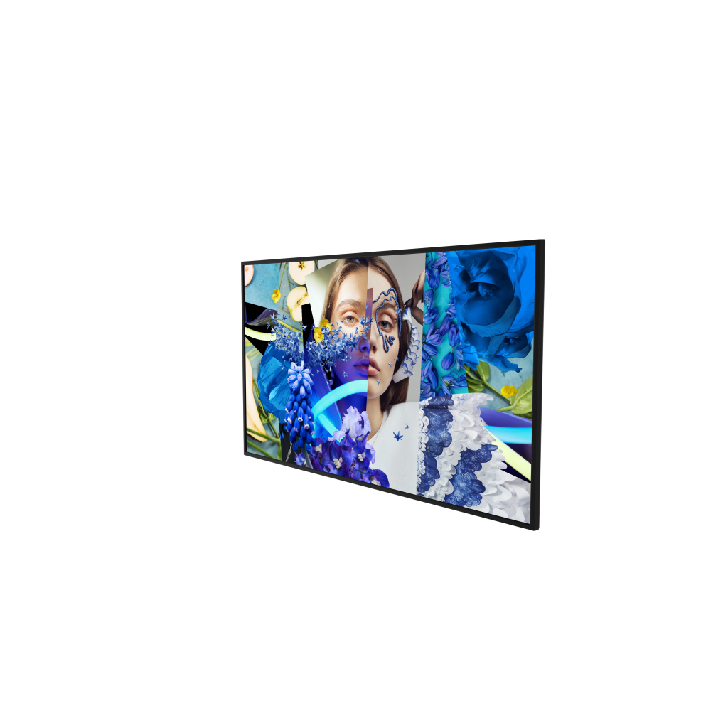 Pantalla LED de 43" para Publicidad Digital / SLIM / Programación de Horarios / 500 Nits / Contenido Personalizado / Sistema Operativo Android / 2 Entradas USB / WiFi