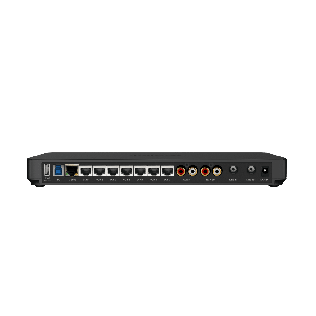 Procesador de Audio y Video Yealink AVHub para Salas de Conferencias
