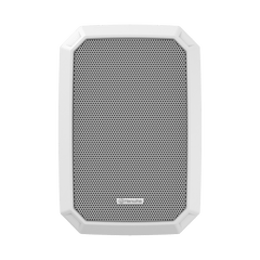 Altavoz IP Para instalacion en pared / Amplificador integrado 10W / PoE+ / Para integración con sistema Hanwha / IP66 / SIP, IPv4, HTTP, DNS, NTP, TCP, UDP, ARP, NDAA.
