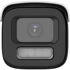 [Dual Light + ColorVu 3.0 + HikAI] Bala IP 4 Megapixel / Lente Mot. 2.8 a 12 mm / 60 mts IR + Luz Blanca / Exterior IP67 / WDR 130 dB / ACUSENSE 3.0 / Microfono Integrado / Metal / NEMA 4X / ACUSEARCH