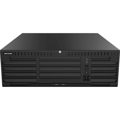 [AcuSeek] NVR 32 Megapixel (8K) / 64 Canales IP / AcuSense / ANPR / Conteo de Personas / Heat Map / 16 Bahías de Disco Duro / 2 Tarjetas de Red / Soporta RAID con Hot Swap / 2 HDMI en 8K / Soporta POS / Alarmas I/O / ACU