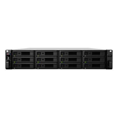 Unidad de Expansión Synology RX1217/RX1217RP | 12 Bahías de Disco | Compatible con RackStation 2U | Expansión de Volumen en Línea | Fuentes de Alimentación Redundantes (RX1217RP) | Administración DSM.