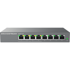 Switch de Red Administrable Capa 2 Lite / 8 Puertos Gigabit Ethernet / 4 Puertos PoE / VLAN / QoS / Snooping IGMP / Montaje en Pared y Escritorio / Compatible con GDMS